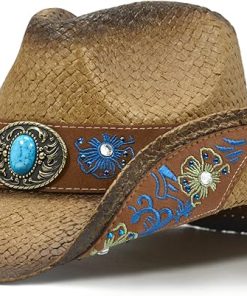 Embroidered Cowboy Hat EA32