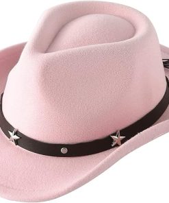 Light Pink Cowgirl Hat EA1