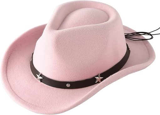 Light Pink Cowgirl Hat EA1