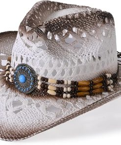 Summer Straw Cowboy Hat EA25