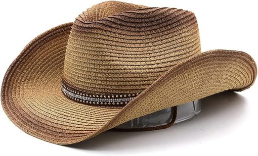 Summer Straw Cowgirl Hat EA3