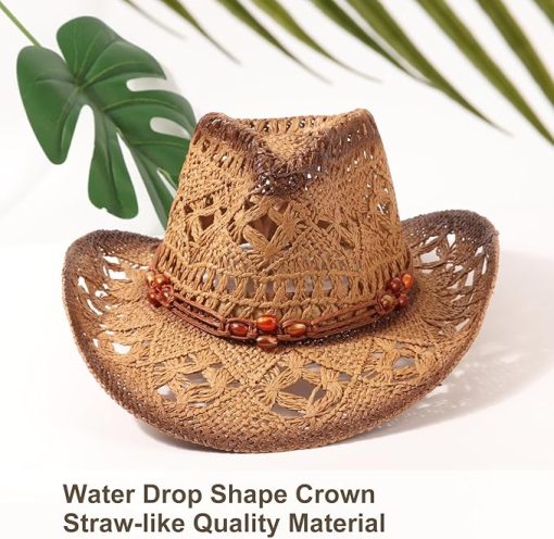 Unisex Beach Cowboy Hat EA19 - Image 2
