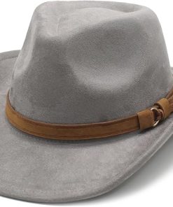 Unisex Gray Cowboy Hat EA15