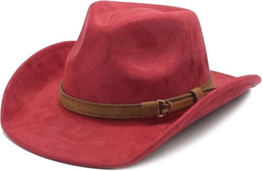 Western Suede Cowgirl Hat EA14