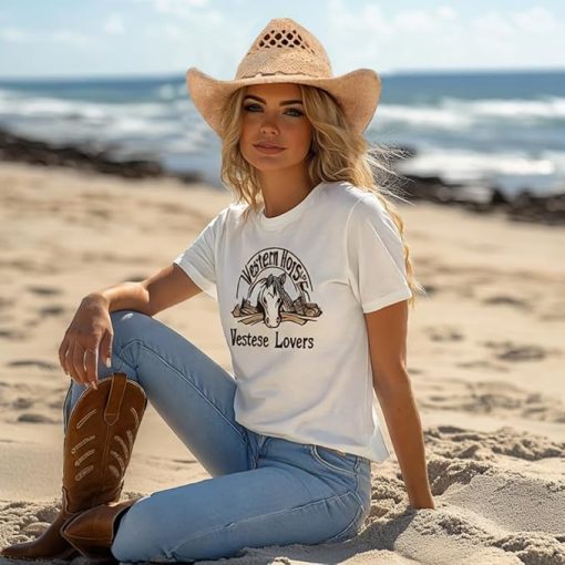 Women Elegant Straw Cowboy Hat EA48 - Image 2