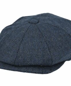 Herringbone Newsboy Cap 8 Panel Classsic Baker Boy Hat