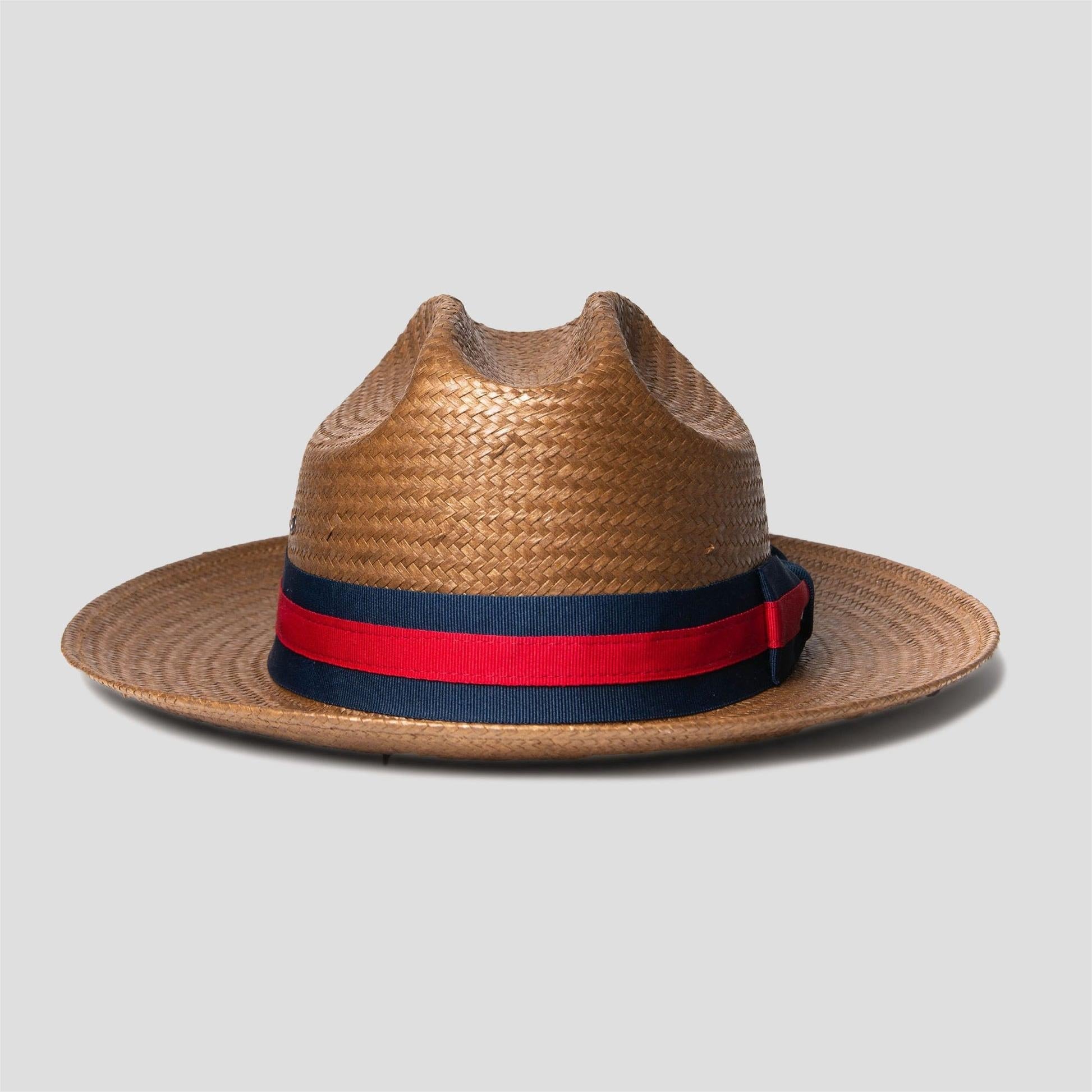 Miller Ranch Fedora -- Patriotic Straw - Image 9