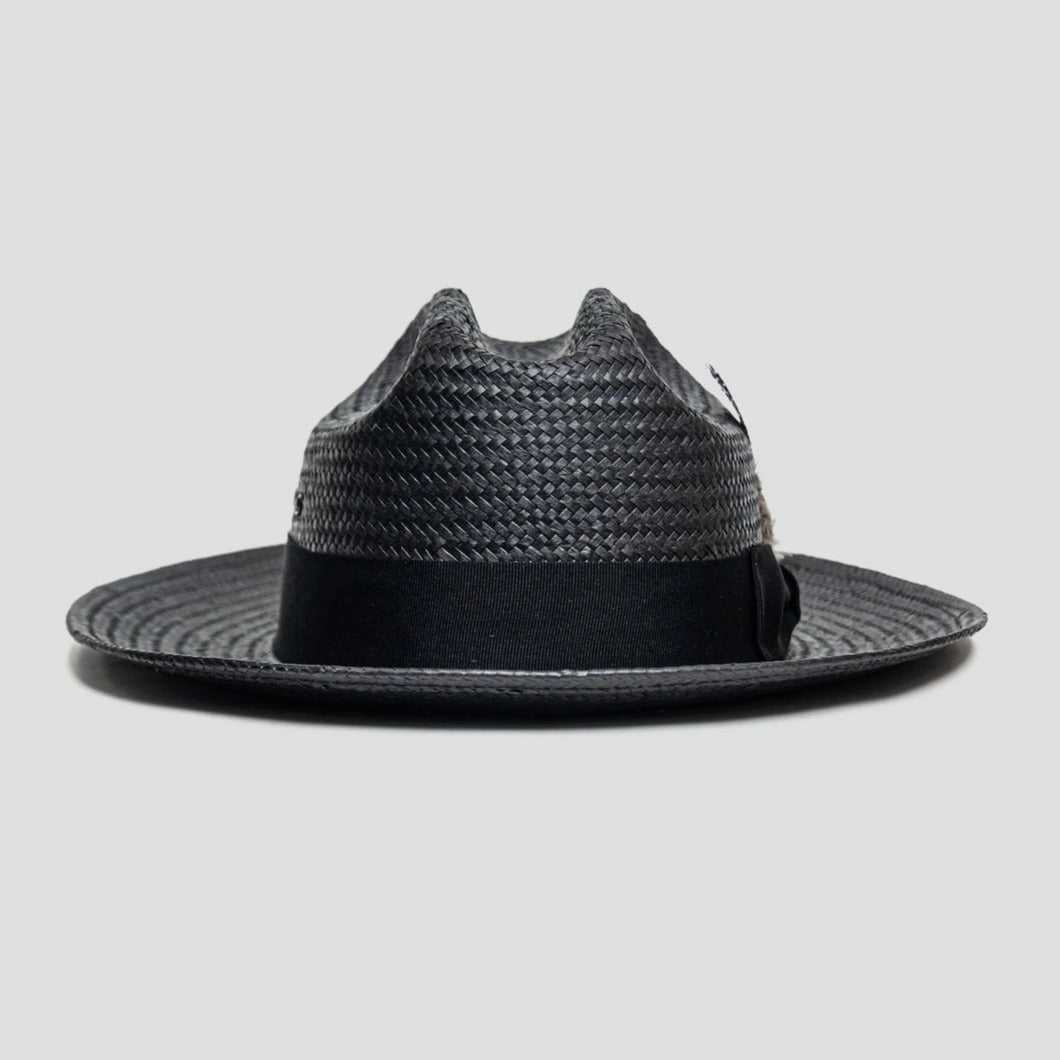 Miller Ranch Fedora -- Patriotic Straw - Image 6