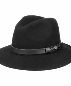 Old-World Wool Felt Traveller Fedora Hat