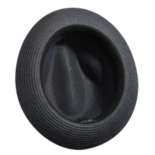 Sophisticate's Signature Summer Braid Fedora Straw - Image 8