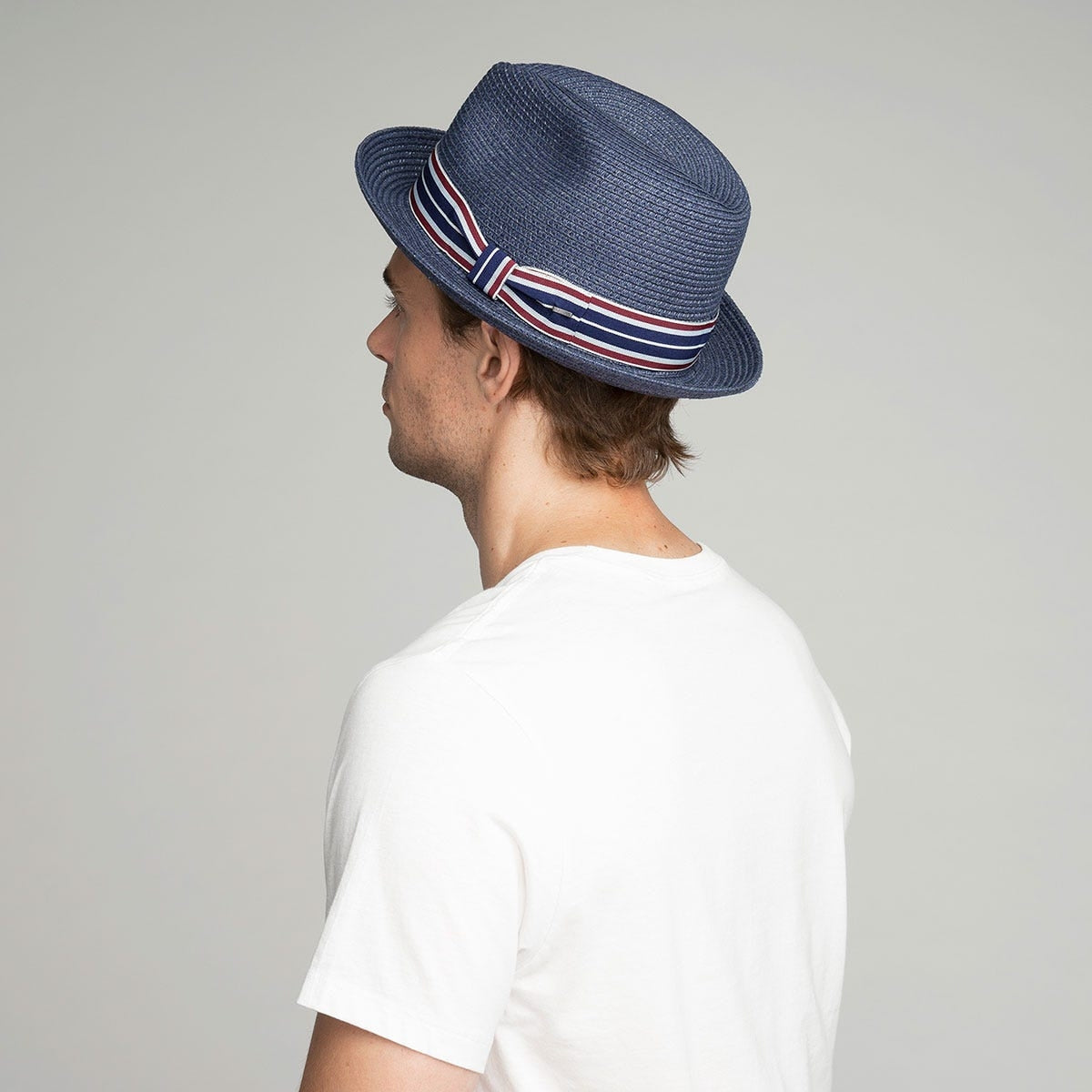 Sophisticate's Signature Summer Braid Fedora Straw - Image 12