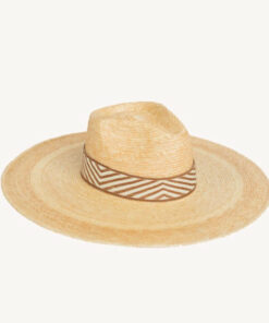 Western Wide Brim Palm Leaf Straw Hat