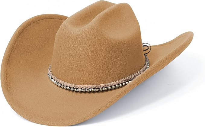 Camel Western Cowgirl Hat EA23