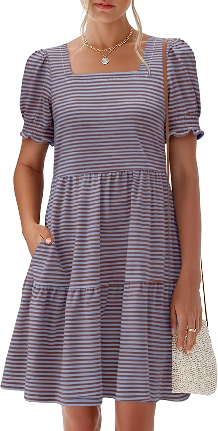 Casual Flowy Beach Dress EA48