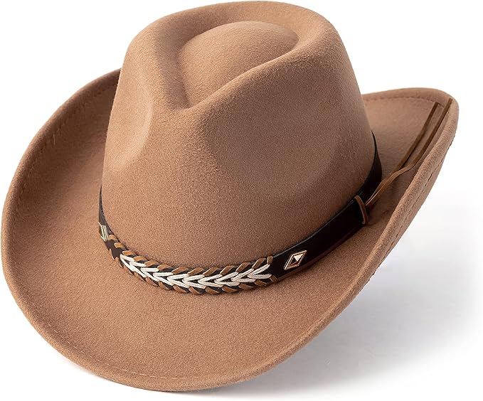 Fashion Belt Cowboy Hat EA44 - Image 2