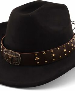 Unisex Bull Head Cowboy Hat EA38