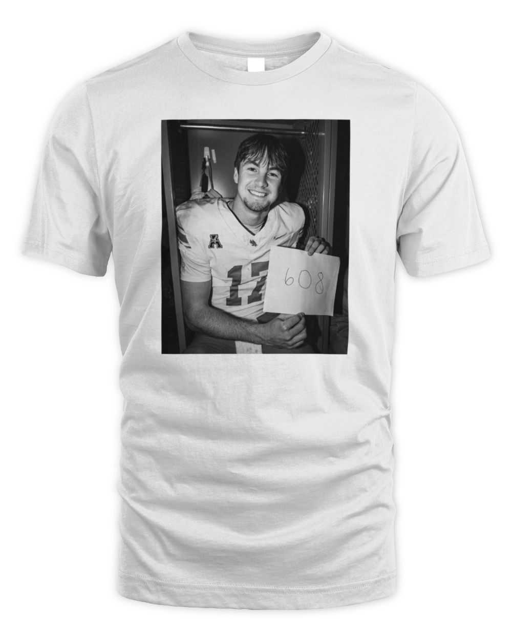 North Texas Drew Mestemaker Black White 608 Shirt