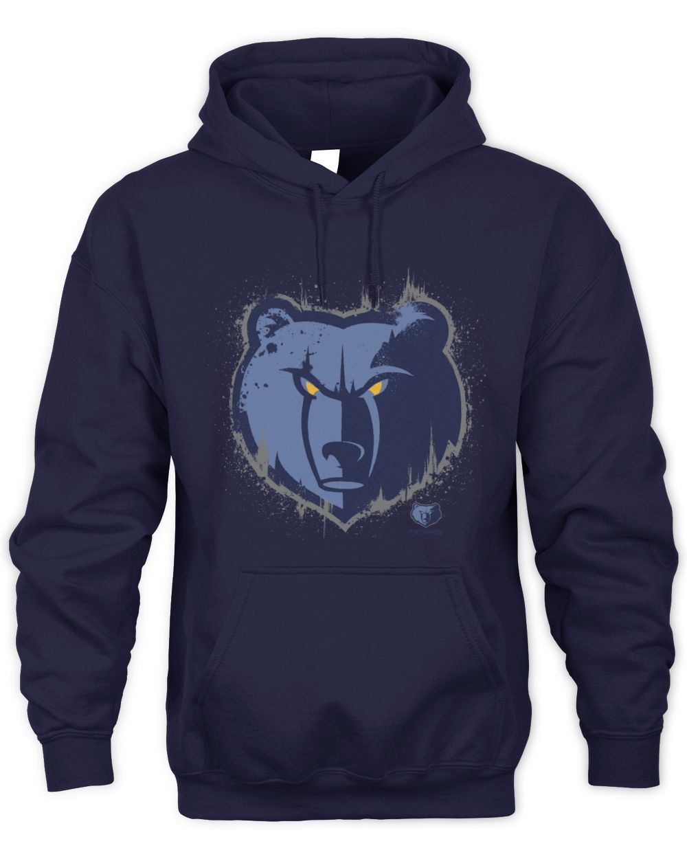 NBA Shop Memphis Grizzlies Splatter Graphic Sweatshirt Hoodie
