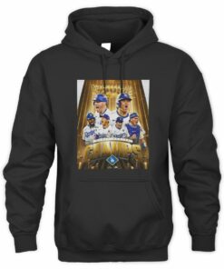 Los Angeles Dodgers 2025 World Series Champs Celebration Poster Hoodie
