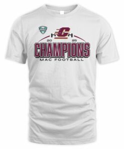 Central Michigan Chippewas 2025 MAC Football Champions T-Shirt