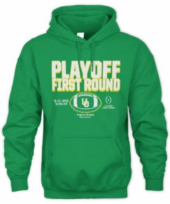 NCAA Shop Oregon Ducks 2025 CFP First Round Winner Sweatshirt Hoodie