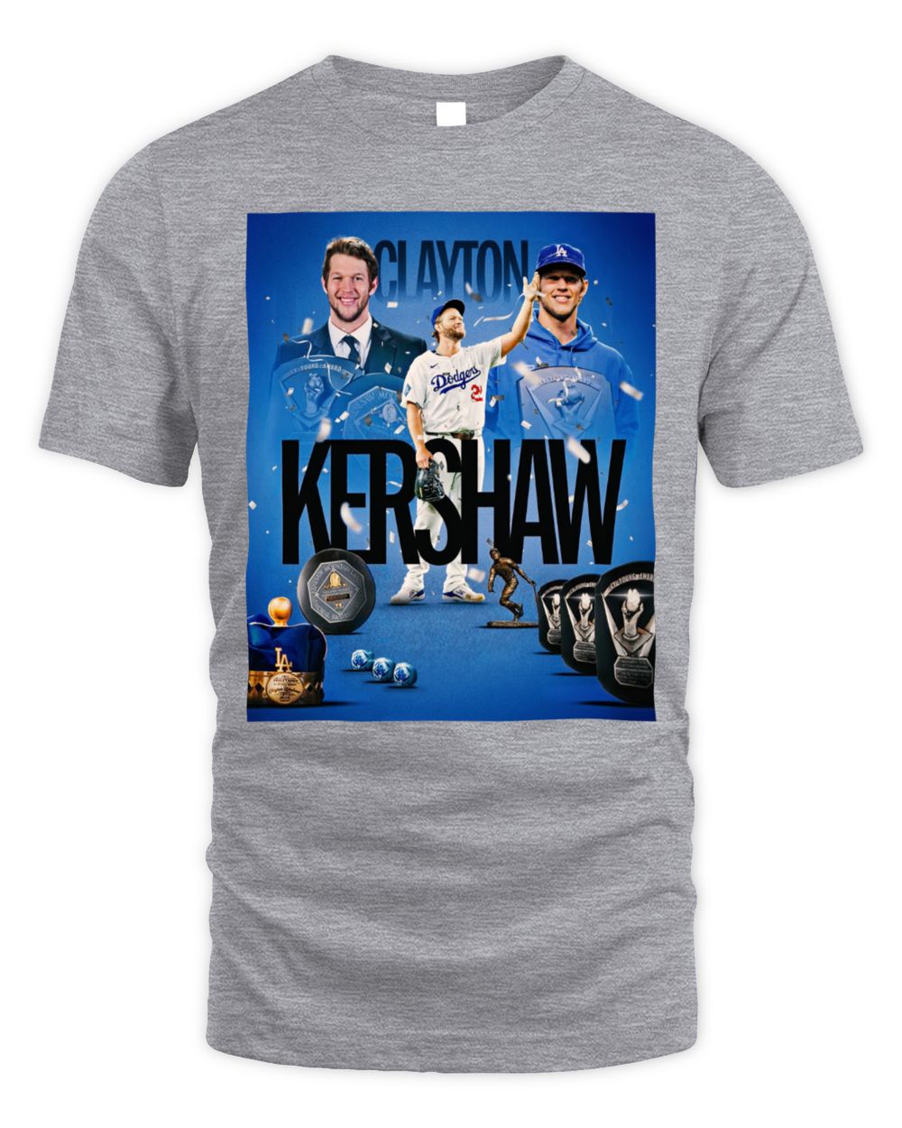 Clayton Kershaw Cy Young Award Dodgers Legend T-Shirt