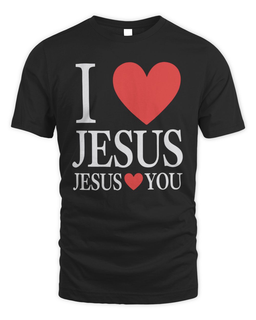 Bryce Crawford Shop I Love Jesus Jesus Loves You T-Shirt
