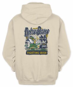 Mascot Runner Fighting Irish College Gameday Notre Dame Hoodie