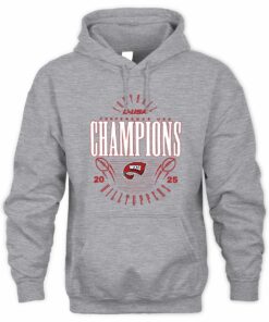 Official Western Kentucky Hilltoppers Conference USA 2025 Champions Graphic Hoodie