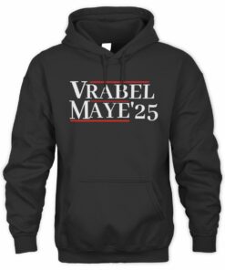 I Love Drake Maye Shirt Vrabel Maye ‘25 Campaign Black Hoodie