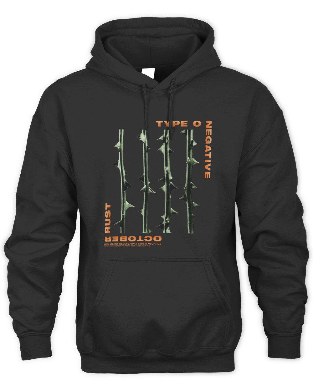 Any Means Necessary Store October Rust Hoodie