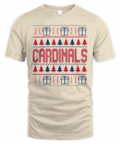 St. Louis Cardinals Baseball Christmas Ugly Sweater T-Shirt