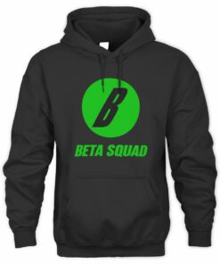 Beta Squad Merch Beta Squad Three-Panel Fleece Hoodie