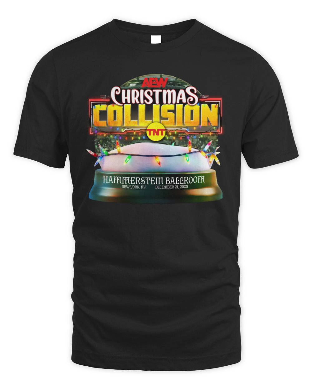 Aew Shop AEW Christmas Collision 2025 Shirt