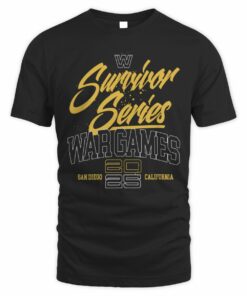 WWE Survivor Series 2025 San Diego War Games Collegiate T-Shirt