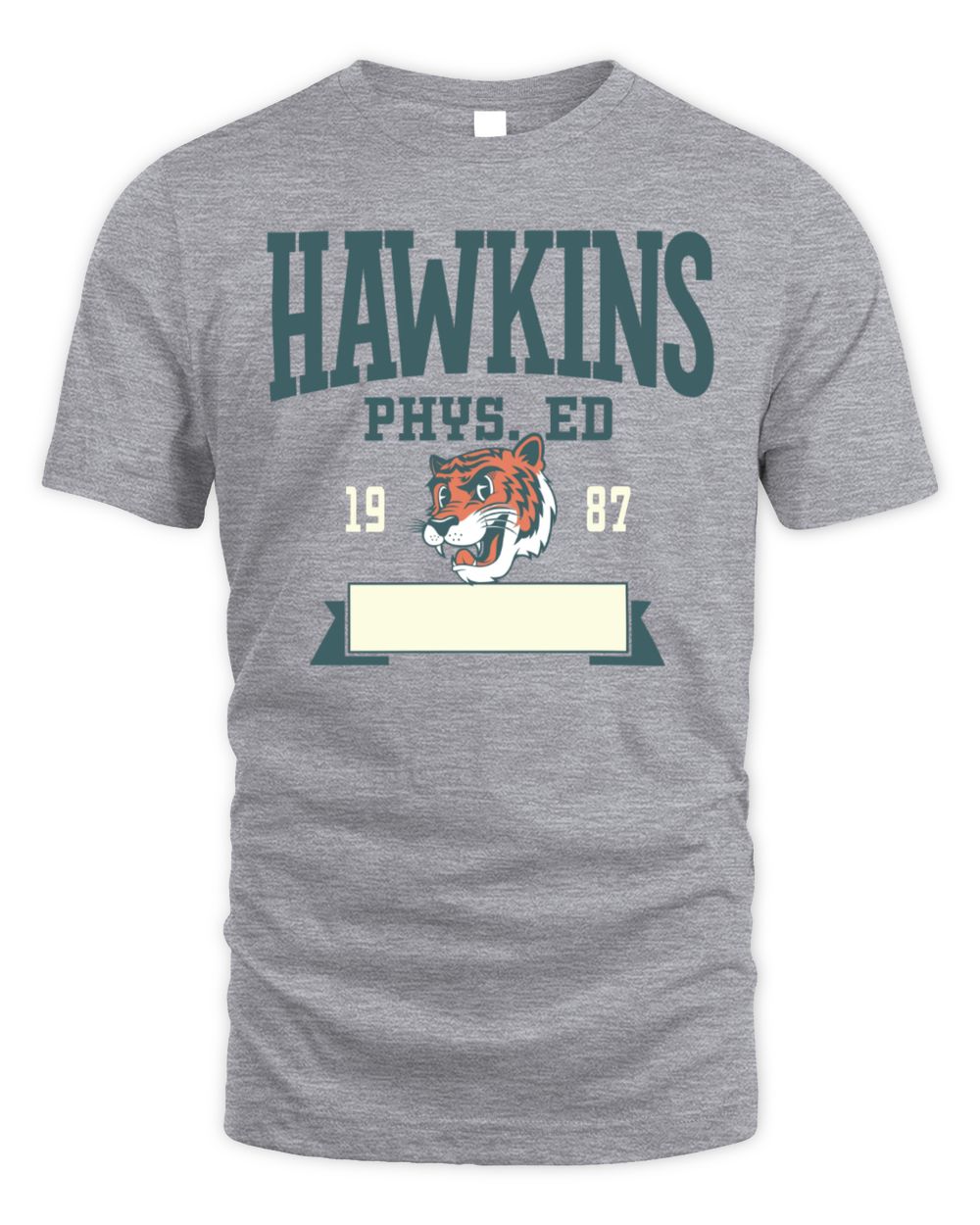 Stranger Things Personalized Raglan Shirt Hawkins Phys Ed.