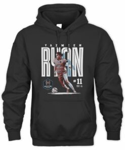 Houston Dash Yazmeen Ryan Bitmap Graphic Soccer Player Hoodie