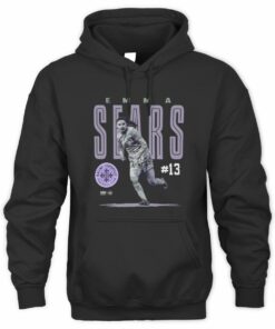 Racing Louisville Emma Sears #13 NWSL Soccer Team Logo Hoodie