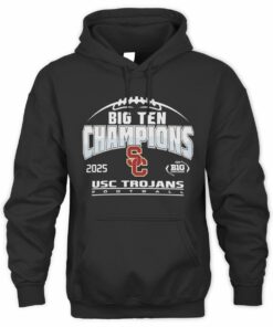 USC Trojans Big Ten Champions 2025 Football Official Hoodie