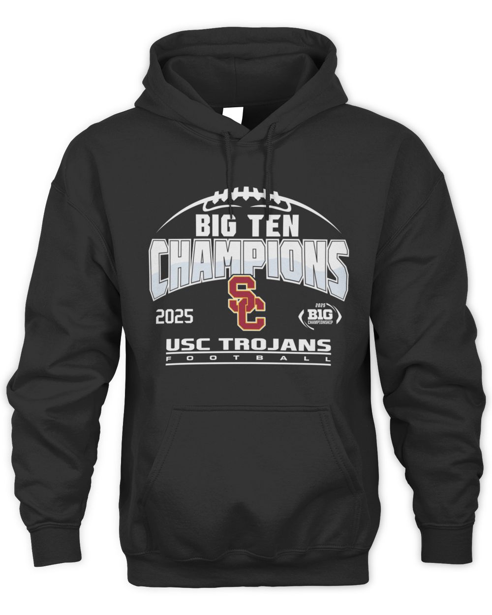 USC Trojans Big Ten Champions 2025 Football Official Hoodie