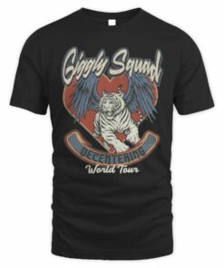 Giggly Squad Merch Decentering World Tour 2025 T Shirt