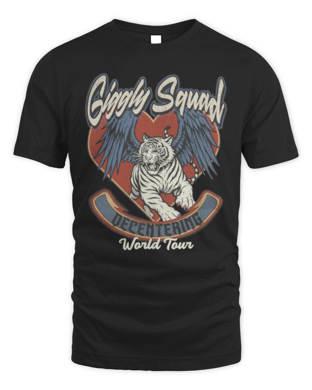 Giggly Squad Merch Decentering World Tour 2025 T Shirt