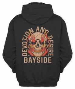 Bayside Store Devotion Skull Hoodie