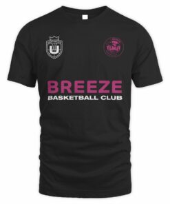 Unrivaled Shop Breeze Basketball Club Black T Shirt