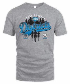2025 OHSAA Cross Country Districts Runner Team T-Shirt
