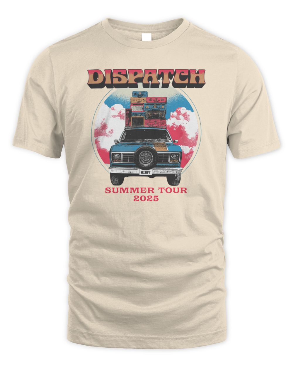 Dispatch Summer Tour 2025 Retro Van T-Shirt