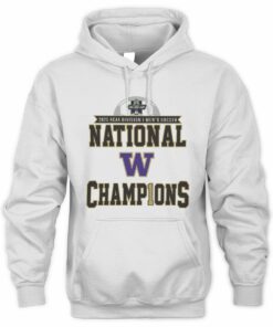 NCAA Shop Champion White Washington Huskies 2025 Soccer National Champions Official Hoodie