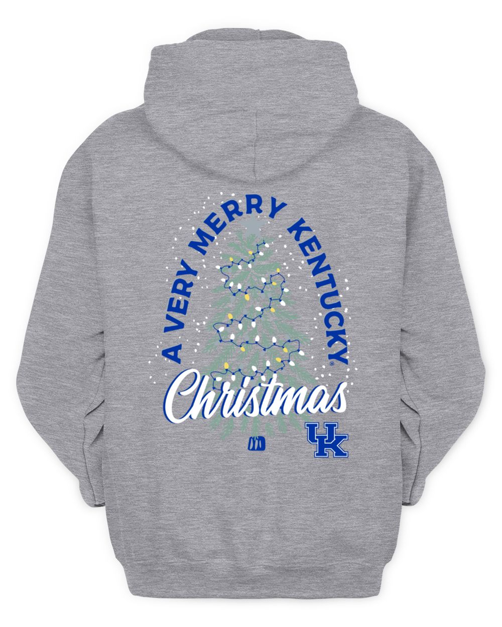 Merry Christmas Kentucky Wildcats Very Merry Holiday Tree Logo Hoodie