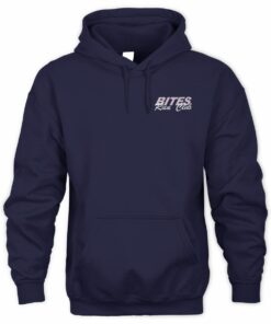 Brett'S Bites Merch Bites Run Club Heavyweight Hoodie