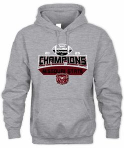 Missouri State Bears Champions 2025 C-USA College Football Hoodie